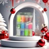 Colorful glitter set, 24-color glitter paint DIY hand-painted materials details Picture